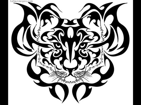 55 Latest Tribal Tiger Tattoos