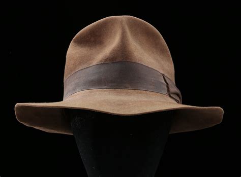Record An Indiana Jones Hat Worn On Screen By Harrison Ford In