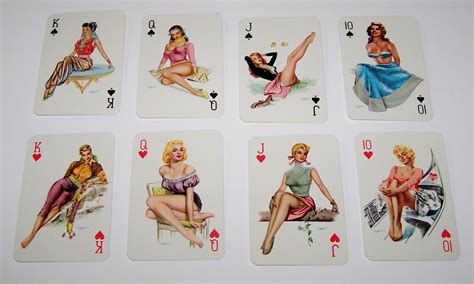 Bielefelder “darling” Pin Up Playing Cards Heinz Villiger Designs