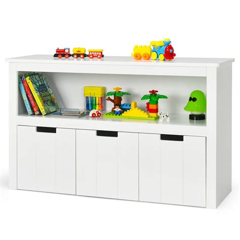 Buy Gymax Kids Storage Cabinet Children Bookcase With Drawers And Large