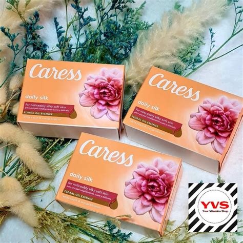 Caress Daily Silk Soap 3 Bars In 1 Pack New Look Shopee Philippines