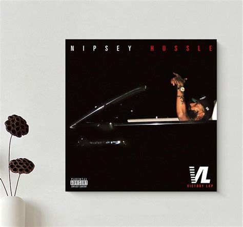 Nipsey Hussle Victory Lap Album Cover Poster Canvas Etsy