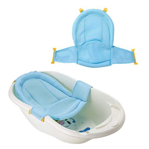 Buy inflatable bath tubs european standard inflatable baby bath tub with pump by luhi (starting from 6 months kids) (blue) online at low prices in when your baby is sitting confidently on his own, you can remove the sling to create a spacious tub with room to play. would you rather pay full price. Synthiiz Bathtub Sling, Newborn Baby Bath Seat Support Net ...