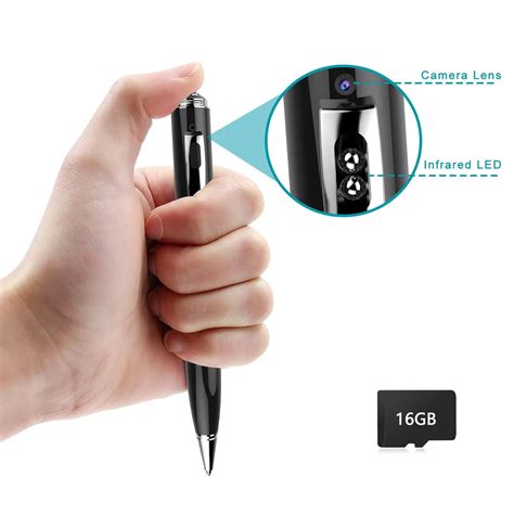 Buy Spy Pen Camera Conbrov Hd 1080p Hidden Camera Pen With Night