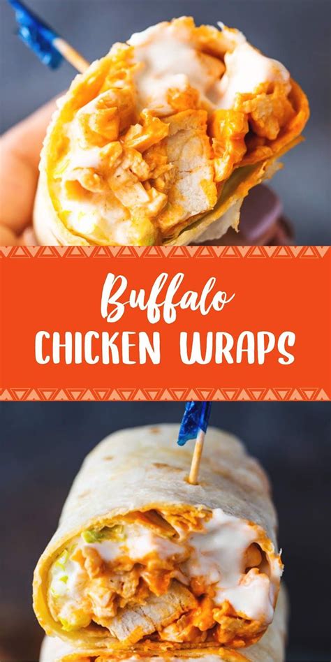 Dip chicken in buttermilk, then roll in flour mixture. BUFFALO CHICKEN WRAPS in 2020 | Buffalo chicken wraps ...
