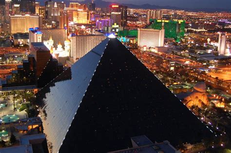 The Triangular Shape Of The Luxor Hotel In Las Vegas Is An Excellent Example Of Power Las