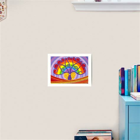 Rainbow Boab Tree Of Life Art Print For Sale By Elspethmclean Redbubble