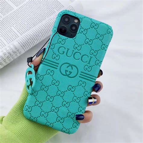 Gucci Leather Case For Iphone 12 Gg Leather Phone Cases