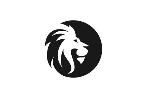 Lion Head Vector Logo