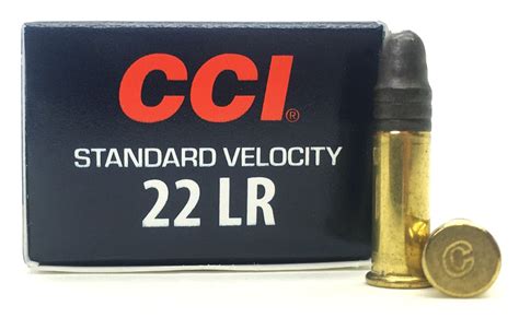 Cci Standard Velocity Target 22 Long Rifle 40 Grain Round Nose