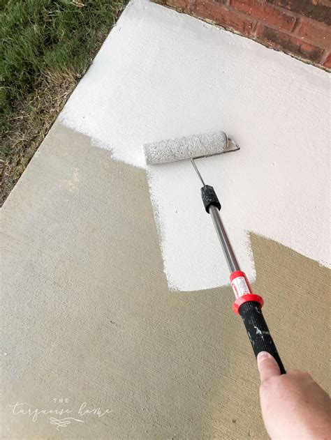 Painted Concrete Floor Diy