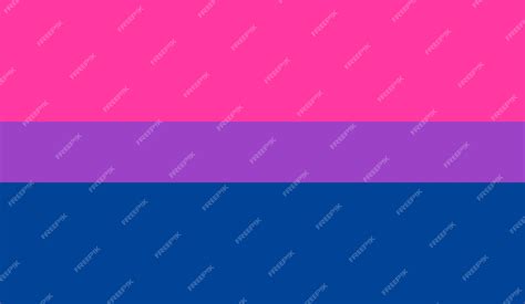 Premium Vector Vector Flat Bisexual Pride Flag