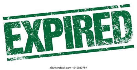 Expired Stamp Stock Vector Royalty Free 545980759 Shutterstock