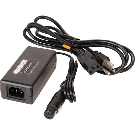 Connectronics 12 Volt Dc At 33 Amps Ac Adapter With 4 Pin Xlr Plug