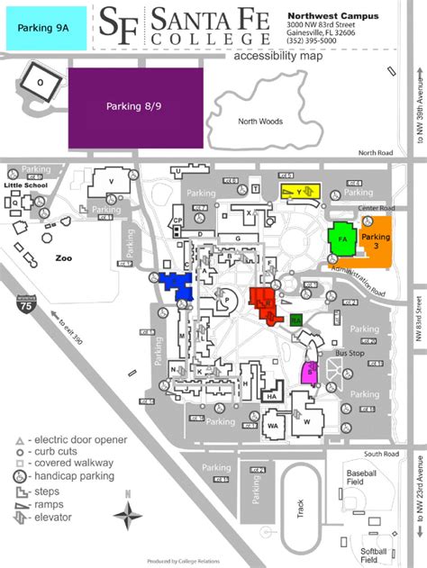 Santa Fe College Northwest Campus Map Interactive Map