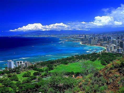 Hintergrundbild Kahanamoku Beach Hawaii Honolulu Beste Kostenlose