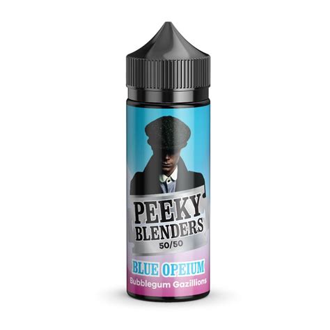 I say this because it is not as harsh as 24mg. BLUE OPEIUM (BUBBLEGUM GAZILLIONS) 100ML E LIQUID PEEKY ...