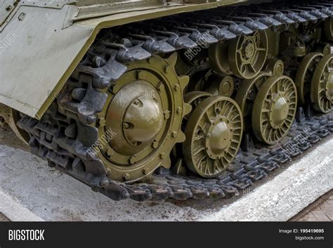 Tank Caterpillar Track Image And Photo Free Trial Bigstock