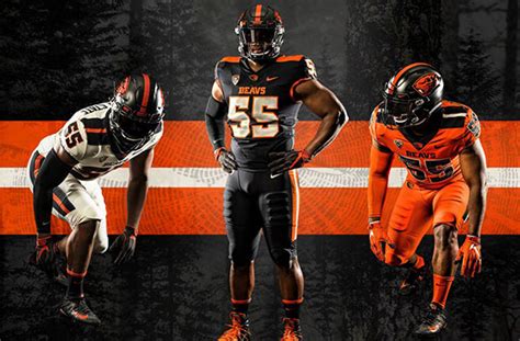 The tv numbers (named so it is easier for networks to identify players) have moved from the shoulders to the the atlanta falcons unveiled their new uniforms after they leaked online. Oregon State Unveils New Football Uniforms | Chris Creamer ...