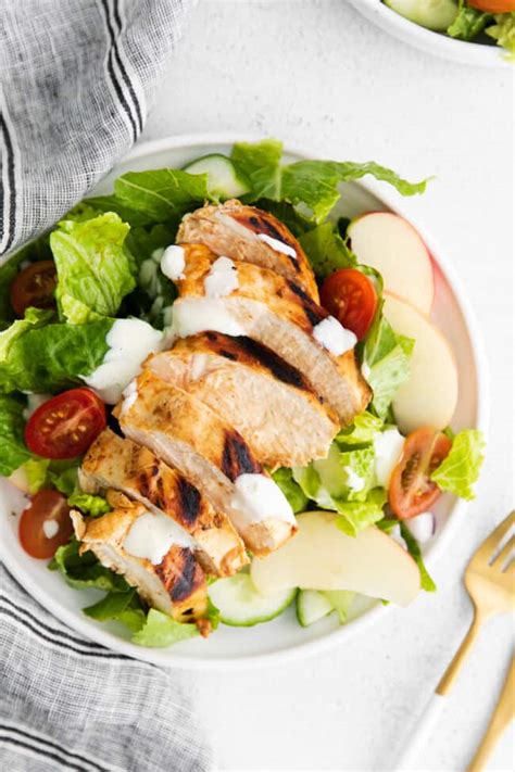 Grilled Buffalo Chicken Salad Healthy Salad Fit Foodie Finds