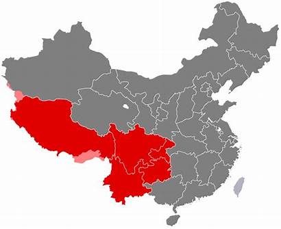 Southwest China Svg Chinese Regions Southwestern Provinces
