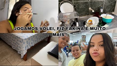 Primeira Faxina Do Ano Fomos Ao Cinema Jogamos VÔlei E Mais Casando Aos Quinze ️ Youtube