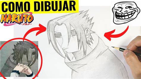 🥇 Cómo Dibujar A Sasuke Uchiha Meme Paso A Paso Dibujo De Los Memes De