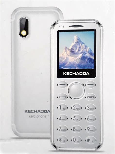 buy kachaoda k115 dual sim ultra slim mobile phone online ₹1468 from shopclues