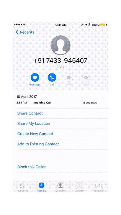 Phone Iphone Block Ignore Tips Number Gifs