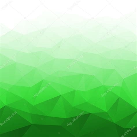 Abstract Bright Green Geometric Background Stock Vector Image By