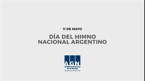 11 De Mayo Día Del Himno Nacional Argentino Youtube