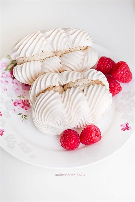 By jennifer segal, meringue portion of recipe adapted. Meringue Sandwich with Coffee Cream | Pavlova recipe ...