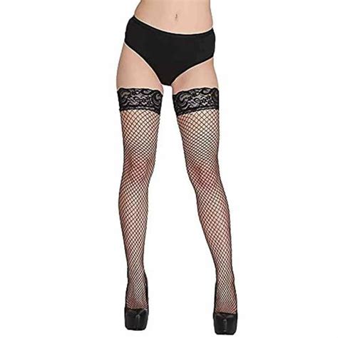 Buy Ogimi Ohh Give Me Womens Top Lace Sexy Thigh High Fishnet