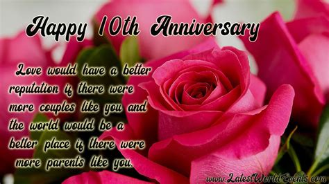 10th Marriage Anniversary Images And 10th Marriage Anniversary Quotes