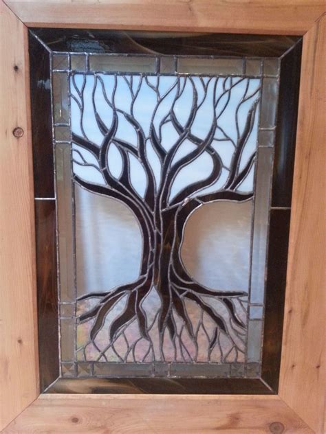 Tree Of Life Stained Glass Mosaic Stained Glass Panels Stained Glass