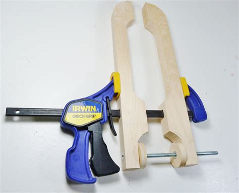 Long Reaching Wooden Clamp Extensions Essential Woodworking Tools