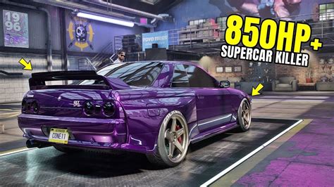 Need For Speed Heat Gameplay 850hp Nissan Skyline Gt R V Spec R32