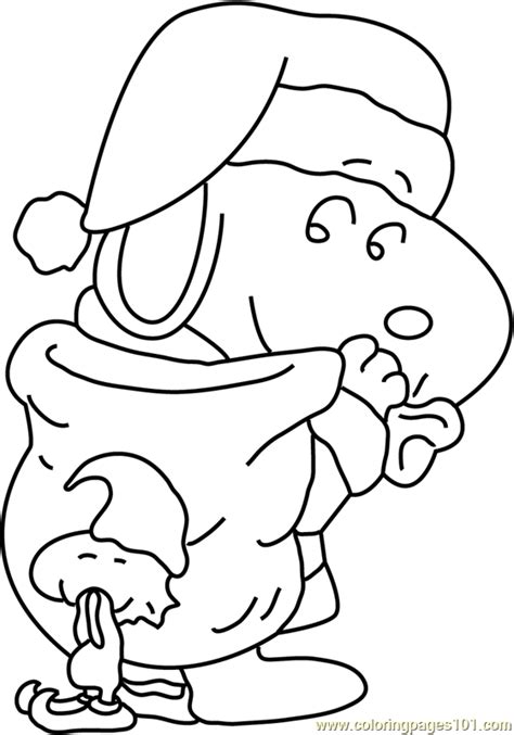 snoopy coloring page  christmas cartoons coloring pages coloringpagescom