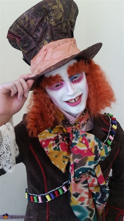 Construct the cardboard top hat. Mad Hatter Adult Costume | DIY Costumes Under $25