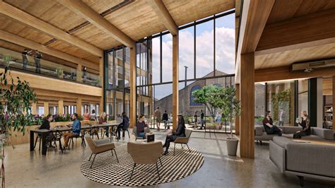 Hacker Architects Reveals The Uss Next Largest Mass Timber Office