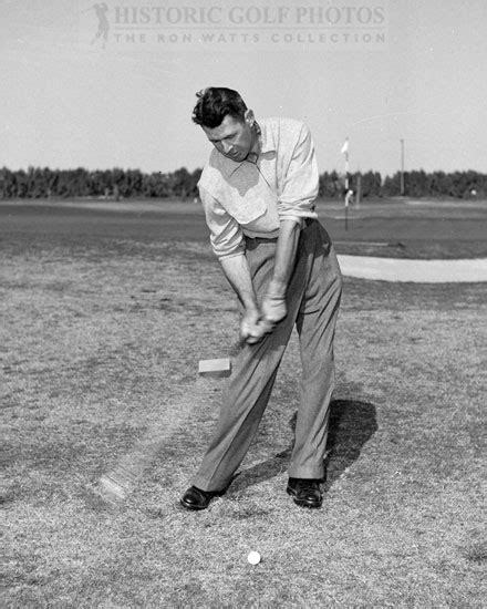 henry picard swing 1952 historic golf photos