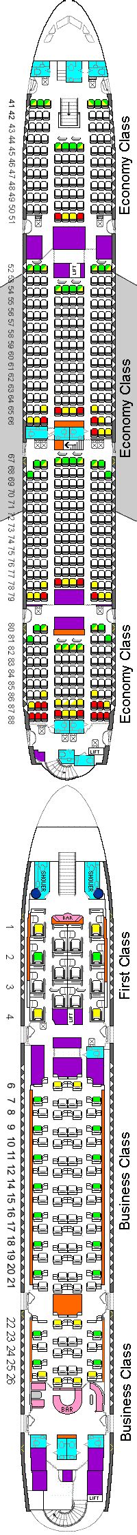 37 Seating Plan Of Emirates A380 800