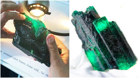 Worlds Largest Uncut Emerald Unearthed In Zambia Reminds People Of