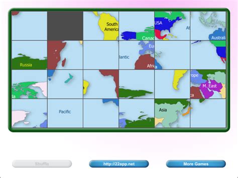 App Shopper World Map Puzzle Games