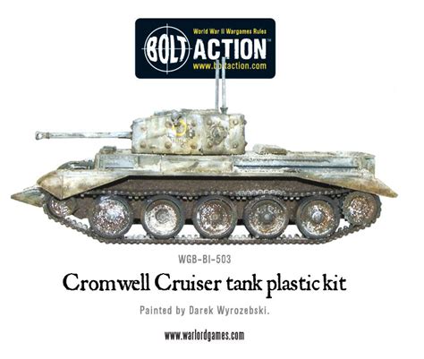 New Plastic Cromwell Cruiser Tank Warlord Games