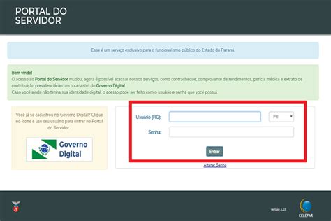 Portal Do Servidor Pr Como Emitir Contracheque Online Consultar