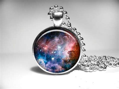 Carina Nebula Necklace Galaxy Jewelry Solar By Pendantcharm