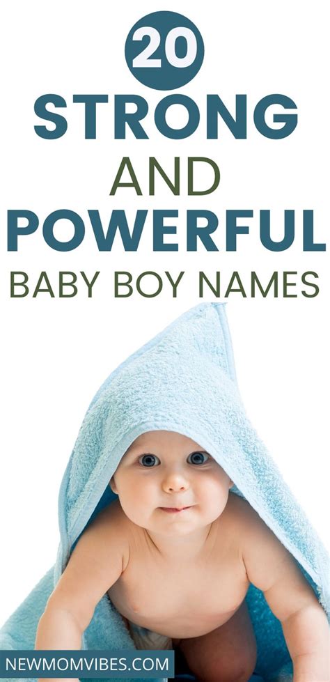 20 Strong And Powerful Baby Boy Names Popular Baby Boy Names