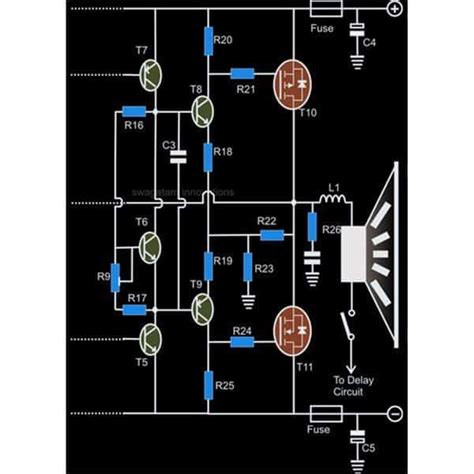 This circuit is given by emmanuel. Make a High Power 250 Watt MosFet Amplifier DJ Circuit