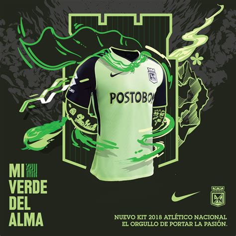 A., best known as atlético nacional, is a colombian professional football club based in medellín. Atlético Nacional 2018 Nike Home and Away Kits - FOOTBALL ...